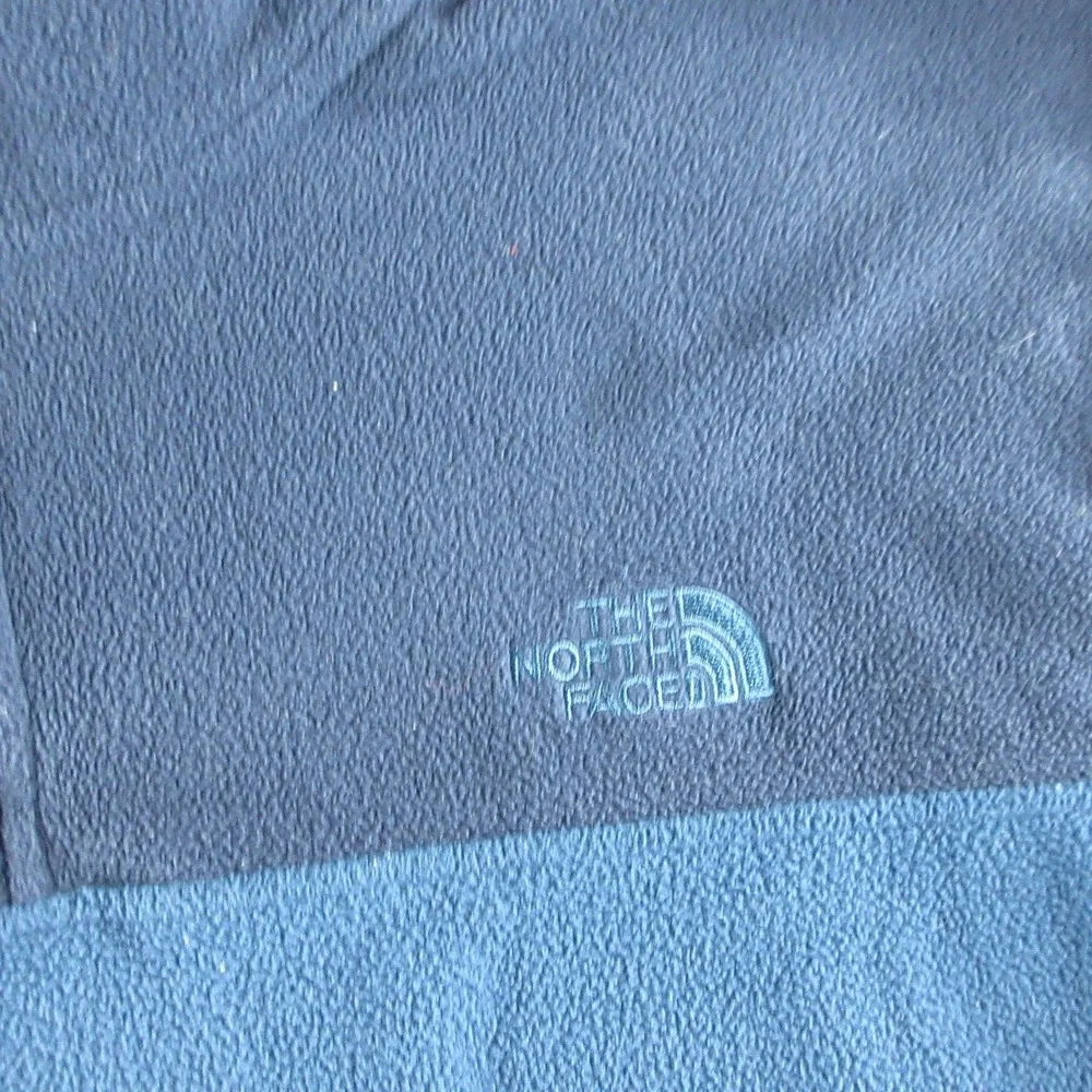 The‎ North Face Jacket Mens Large Blue Fleece 1/4 Zip Colorblock Pullover Hiking